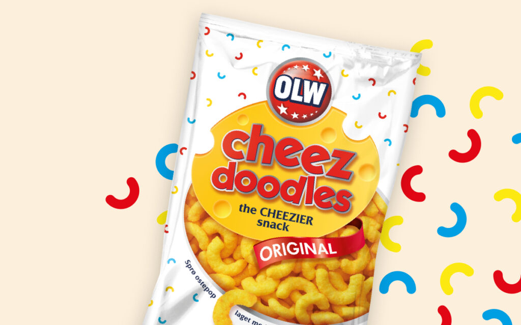 Om oss Cheez Doodles
